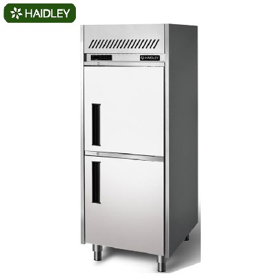 Hydeli two door single temperature air-cooled vertical cabinet