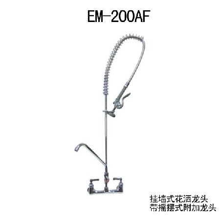 EM-200AF挂墙式花洒龙头带摇摆式附加龙头